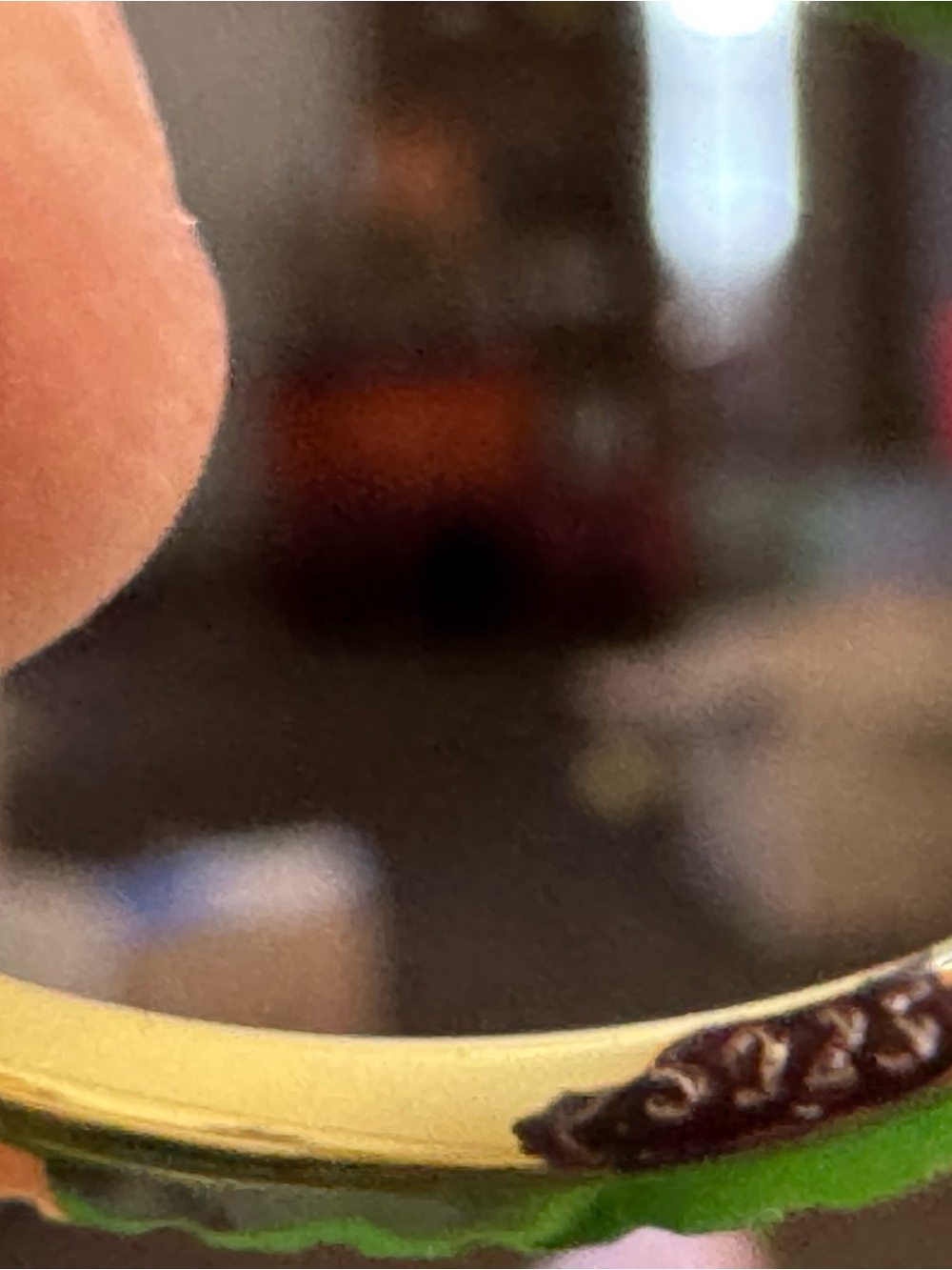 Yellow Cubic Zirconia Promise Rings - Picture 11 of 11